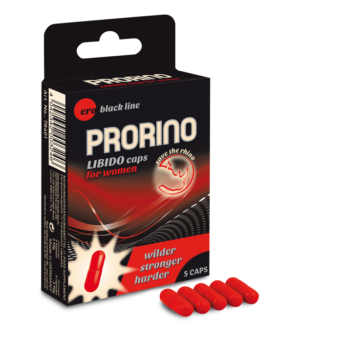 PRORINO Libido Capsules For Women 5 Pc