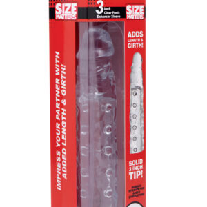 3in Clear Penis Enhancer Sleeve