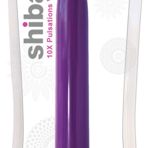 Shibari 10X Pulsations Vibrator 5in Purple