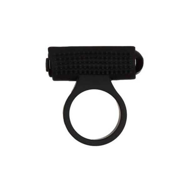 Power Bullet Cosmic Cock Ring w Bullet Black