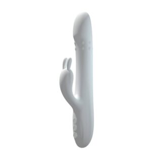 Rabbit Pro Thrusting Vibrator White