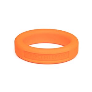 Classic Silicone Medium Stretch Penis Ring 36mm Orange