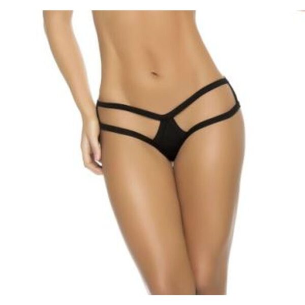 Cage Pantie Black