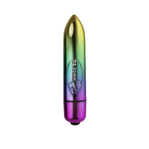 RO-80mm 7 Speed Rainbow Vibrating Bullet